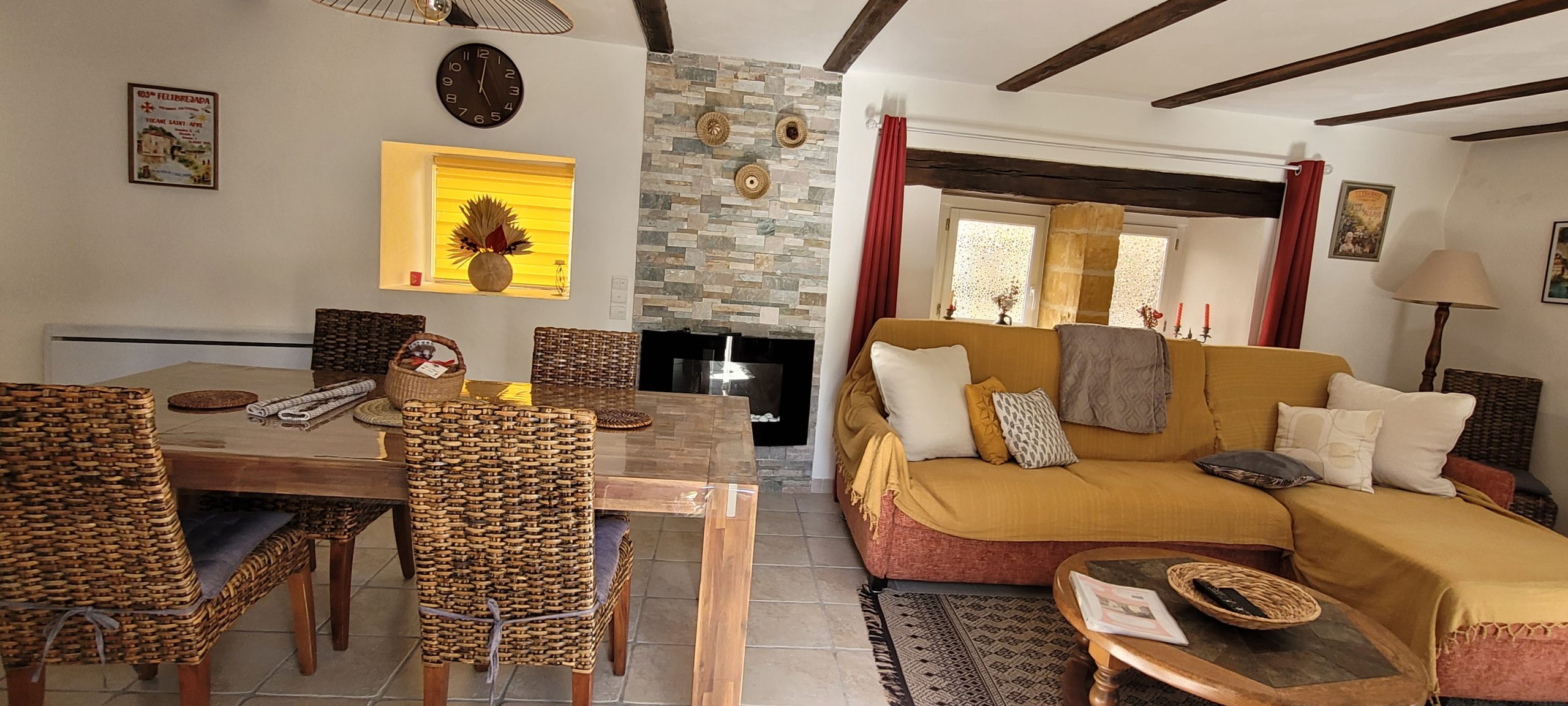 Intérieur du gîte